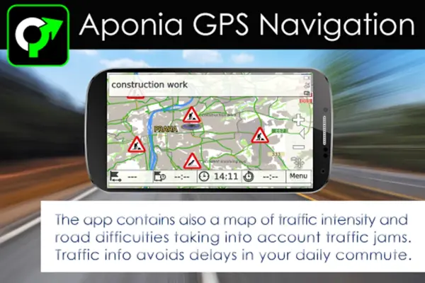 Aponia GPS Navigation android App screenshot 1