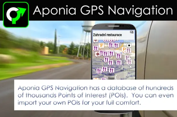 Aponia GPS Navigation android App screenshot 2