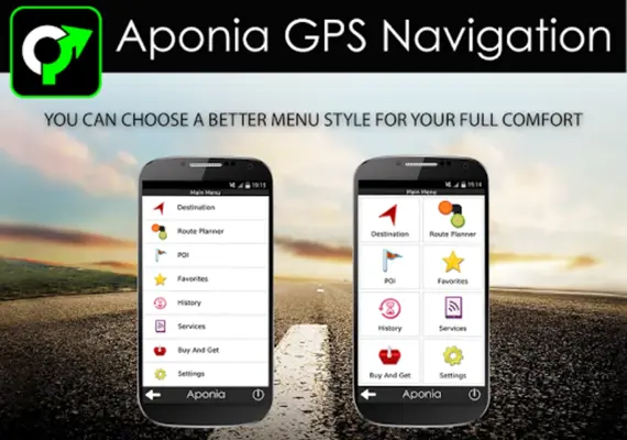 Aponia GPS Navigation android App screenshot 5